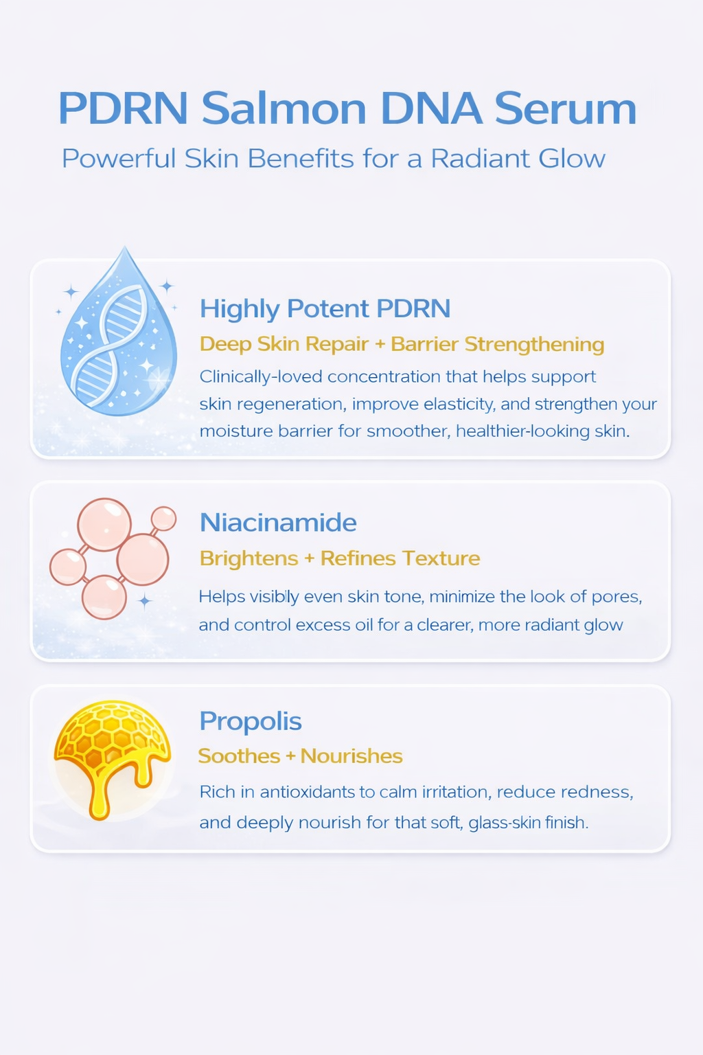 Salmon DNA Serum key features